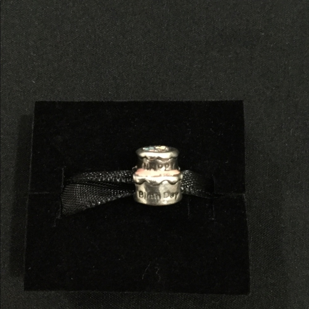 Happy birthday cake charm (not pandora)